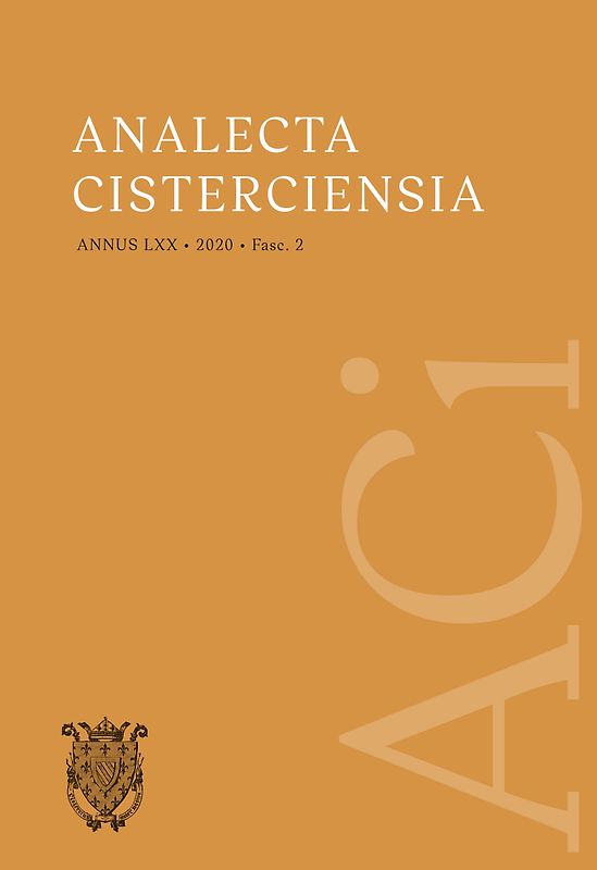 Analecta Cisterciensia 70 (2020) - Band 2/2 (Fasc. 2)