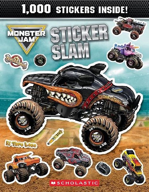 Monster Jam Sticker Slam