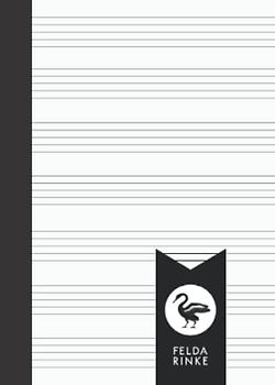 Manuscript Paper A6: Music Notebook | 110 Pages - 55 Sheets | 7 Staff / Staves