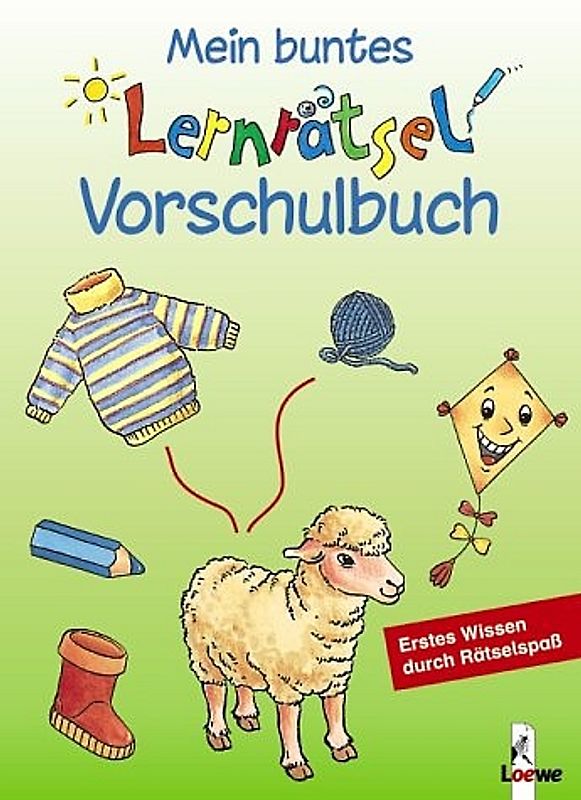 Mein buntes Lernrätsel-Vorschulbuch