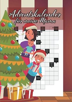 Adventskalender für meine Mama: Große Schrift Kreuzworträtsel für die beste Mutter auf der Welt
