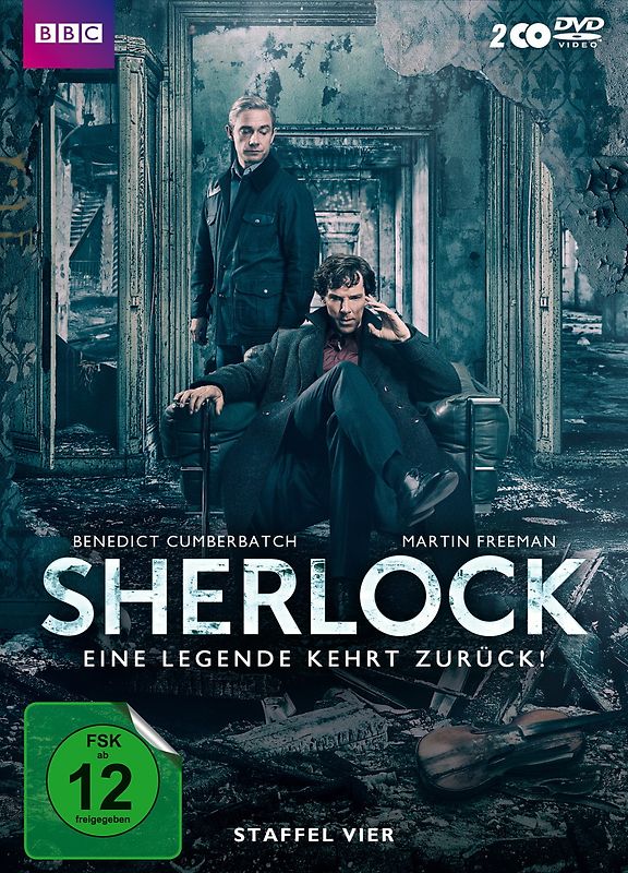 Sherlock - Eine Legende kehrt zurück! Staffel vier [2 DVDs] DVD