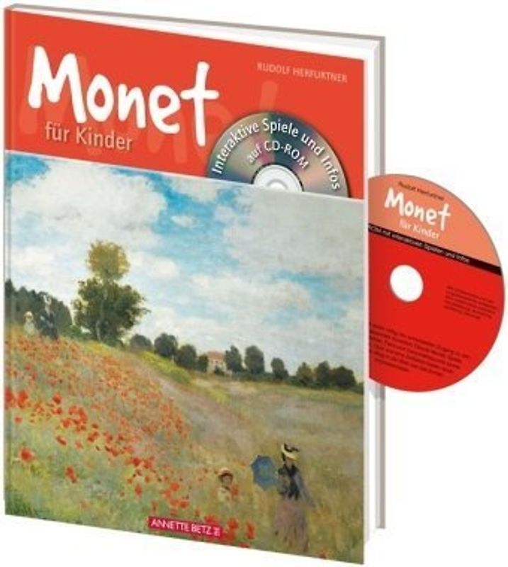 Monet für Kinder mit CD-ROM