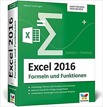 Excel 2016 – Formeln und Funktionen