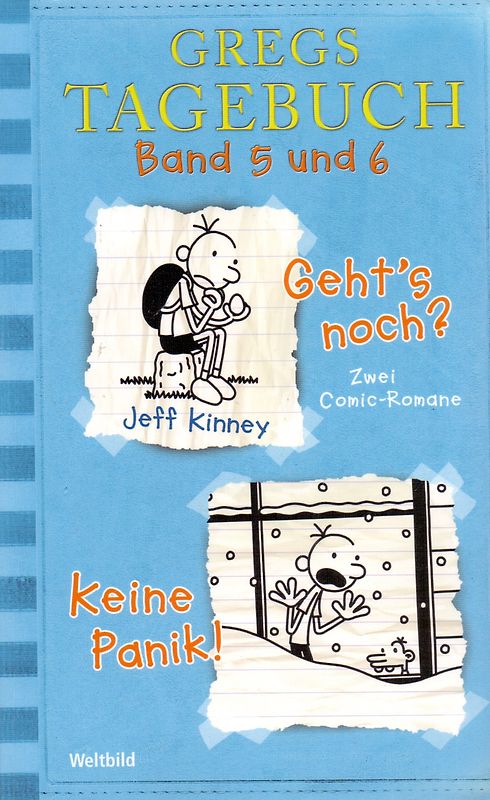 Gregs Tagebuch: Band 5 und 6 - Geht's noch? / Keine Panik! - Jeff Kinney [Taschenbuch, Weltbild]