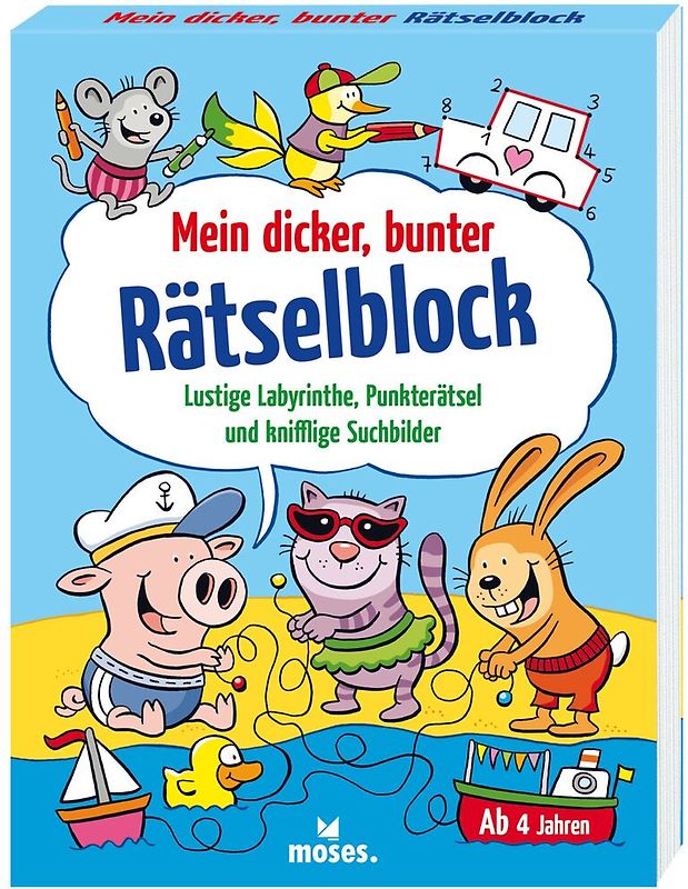 Mein dicker, bunter Rätselblock