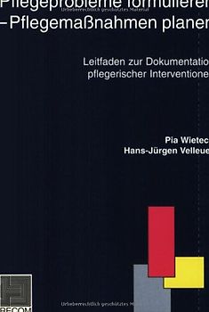 Pflegeprobleme formulieren - Pflegemassnahmen planen. Leitfaden zur Dokumentation pflegerischer Interventionen