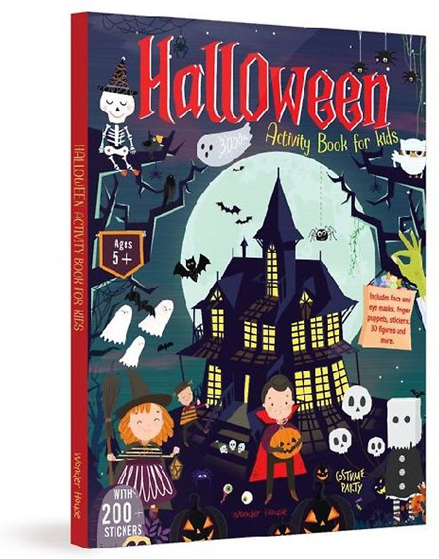 Halloween Activity Book for Kids
