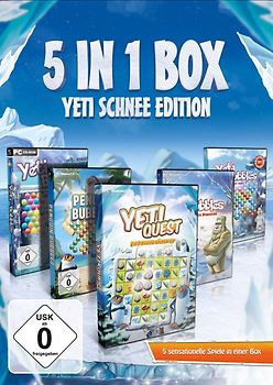 Yeti Schnee Edition 5 in 1 Box PC Spiele