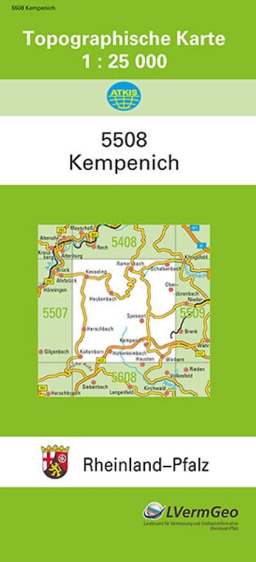 TK25 5508 Kempenich