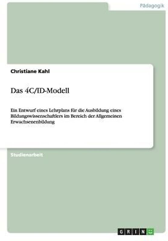 Das 4C/ID-Modell