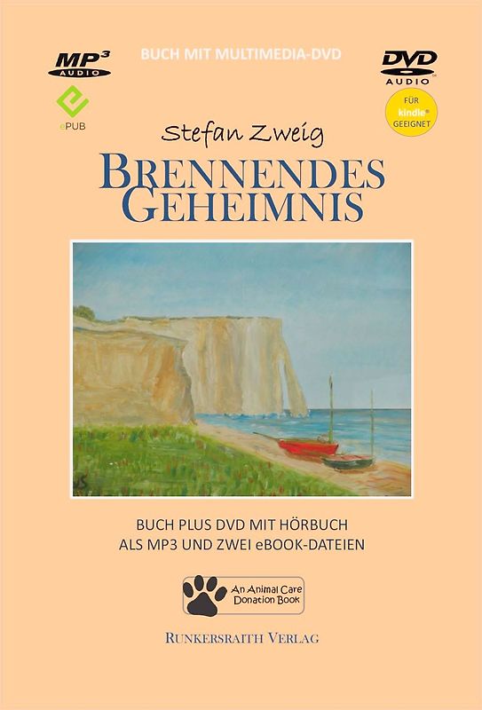 Brennendes Geheimnis - Taschenbuch mit Multimedia DVD mit MP3-Hörbuch und zwei eBook-Dateien