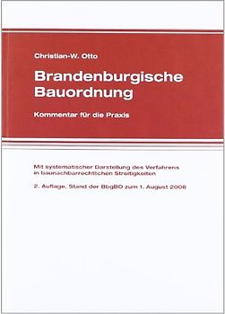 Brandenburgische Bauordnung - Kommentar für die Praxis
