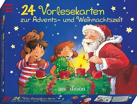 24 Vorlesekarten zur Advents- und Weihnachtszeit