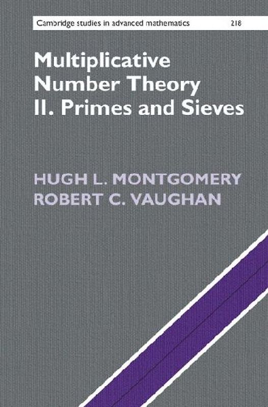 Multiplicative Number Theory II