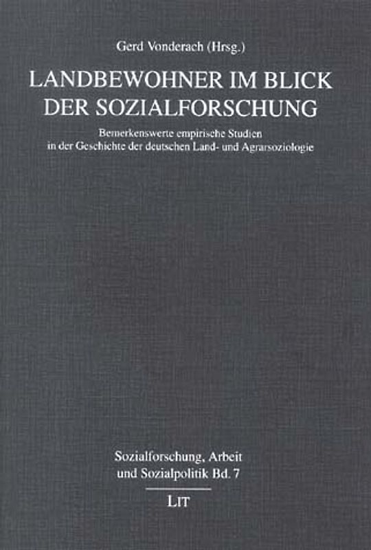 Landbewohner im Blick der Sozialforschung