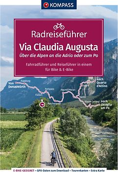 KOMPASS Radreiseführer Via Claudia Augusta