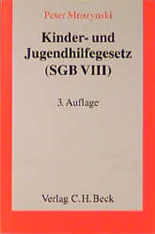 Kinder- und Jugendhilfegesetz (SGB VIII)