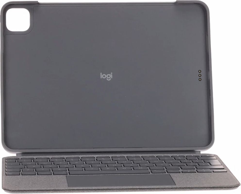 Logitech Combo Touch Keyboard Dock für iPad Pro 11" 1., 2., 3. und 4. Generation [deutsches Tastaturlayout, QWERTZ] oxford grey