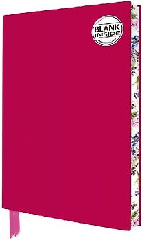 Pink Blank Artisan Notebook (Flame Tree Journals)