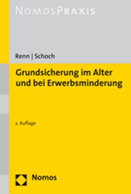 Grundsicherung im Alter und bei Erwerbsminderung