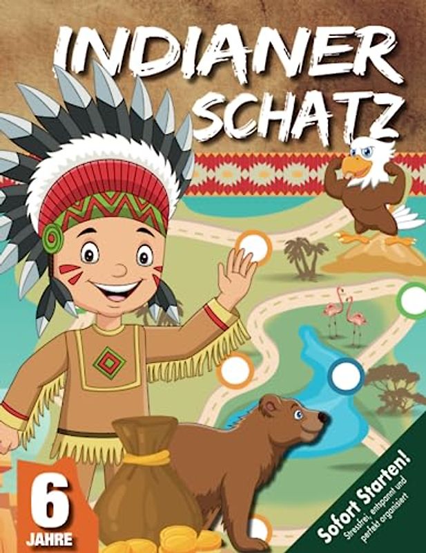 Indianer Schnitzeljagd Schatzsuche Kindergeburtstag ab 6 Jahren: Taucht ein in die Welt der Indianer und erlebt ein spannendes Partyspiel voller ... Rätsel & Überraschungen. (Bravo Schatzsuche)