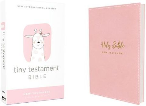Niv, Tiny Testament Bible, New Testament, Leathersoft, Pink, Comfort Print