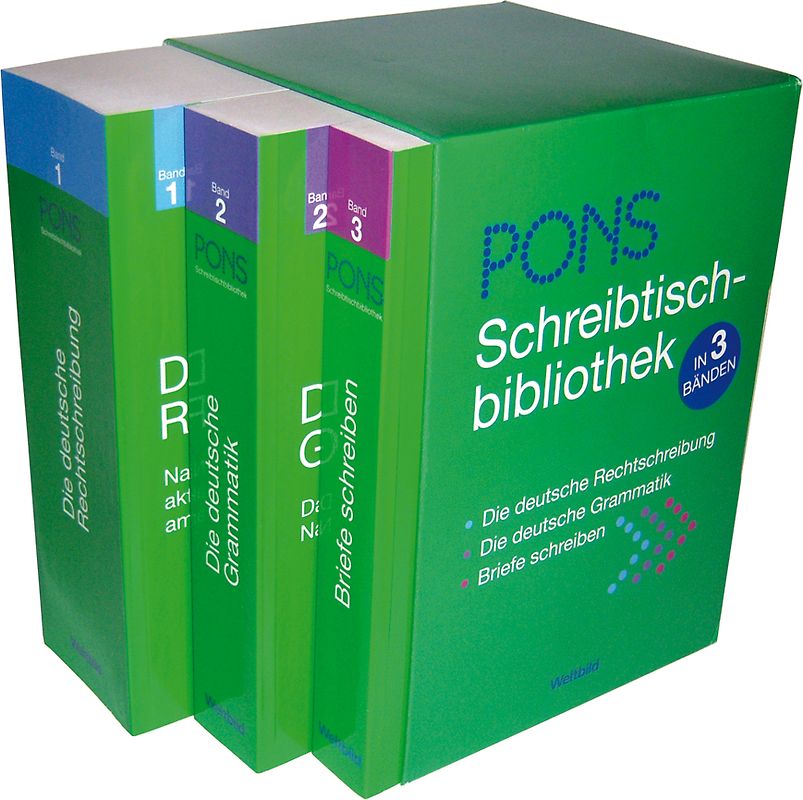 PONS Schreibtisch-Bibliothek