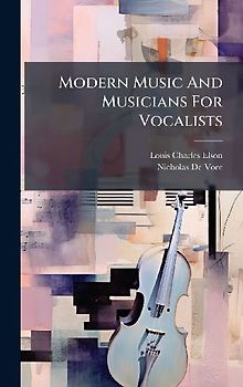Modern Music And Musicians For Vocalists