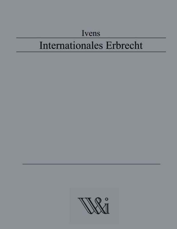 Internationales Erbrecht