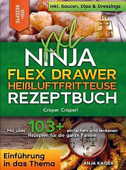 XXL Ninja Flex Drawer Heißluftfritteuse Rezeptbuch