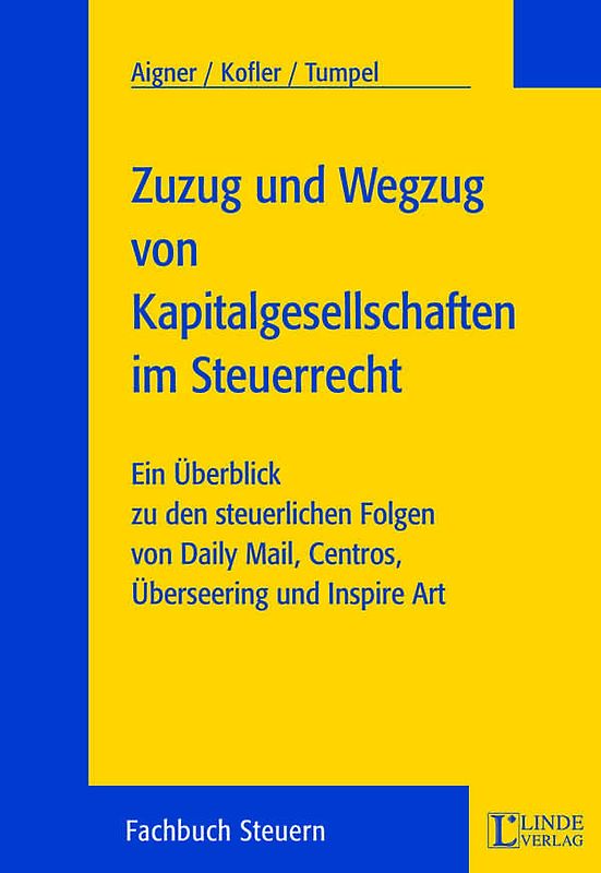 Zuzug und Wegzug von Kapitalgesellschaften