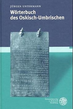 Handbuch der italischen Dialekte / Wörterbuch des Oskisch-Umbrischen