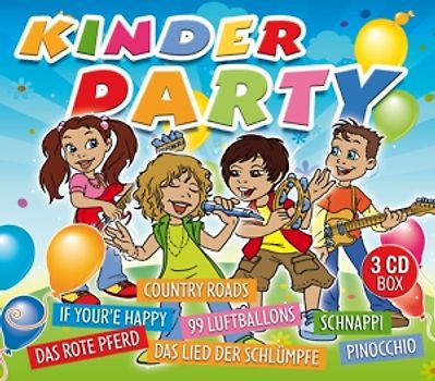Various - Divers-Kinderparty [3 CDs]