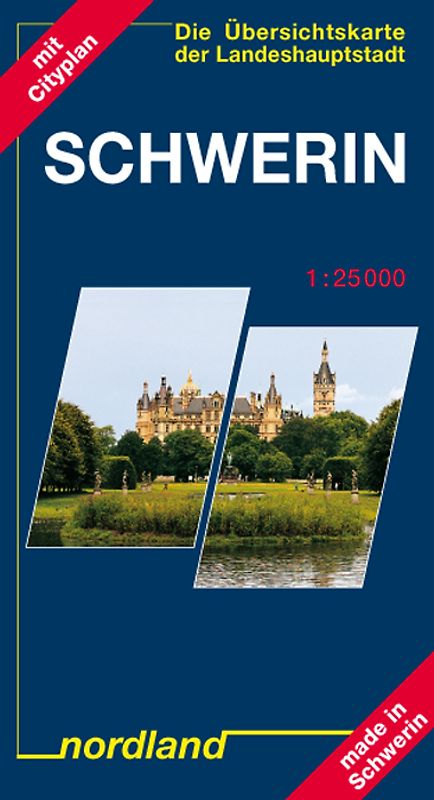 Stadtkarte Landeshauptstadt Schwerin
