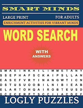 Word Search Book Large Print for Adults: 2400+ words New Fun and Relaxing Puzzles Book for Adults & Seniors with Answers Key