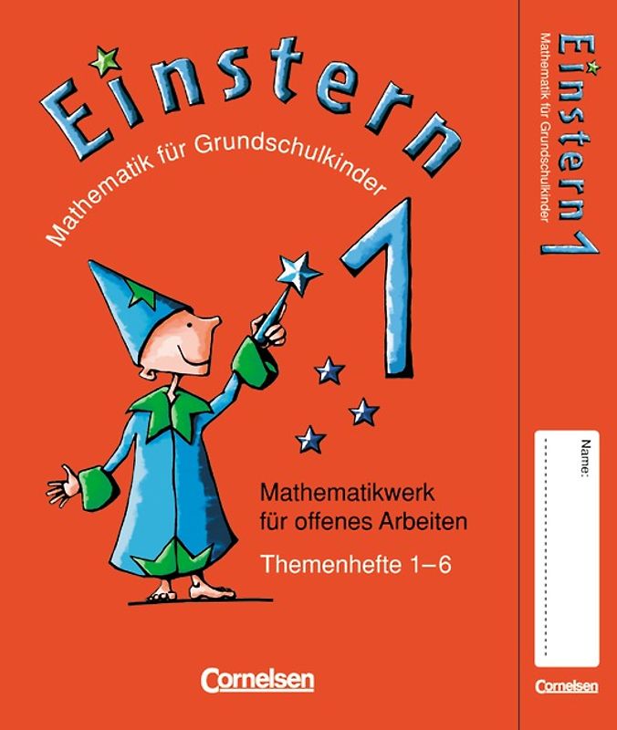 Einstern. Mathematik für Grundschulkinder / Band 1 - Themenhefte 1-6 und Kartonbeilagen im Schuber