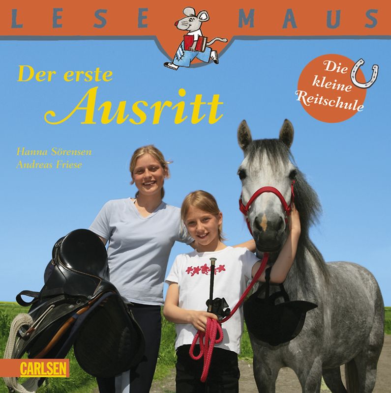LESEMAUS, Band 44: Die kleine Reitschule - Der erste Ausritt