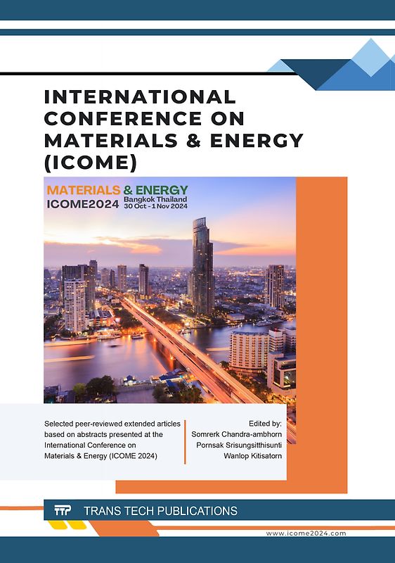International Conference on Materials & Energy (ICOME)