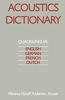 Acoustics Dictionary