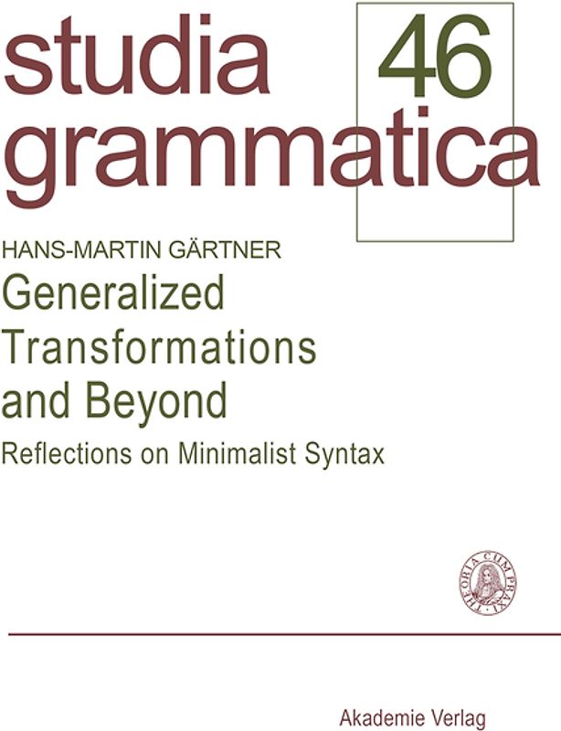 Generalized Transformations and Beyond