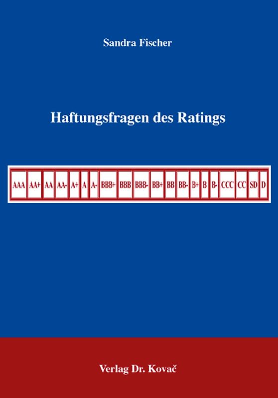 Haftungsfragen des Ratings
