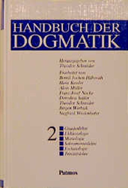Handbuch der Dogmatik