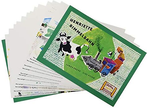 Henriette Bimmelbahn / Kamishibai Bildkarten: 12 Bildkarten für das Erzähltheater