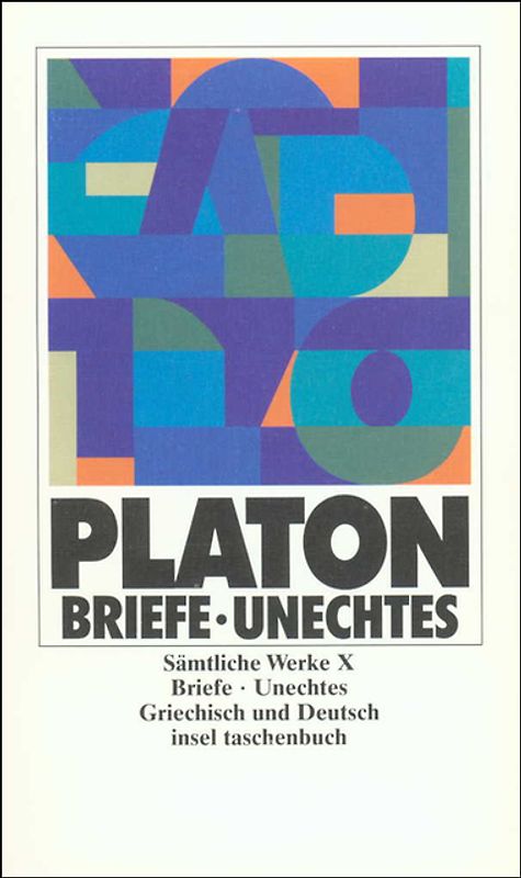 Sämtliche Werke in zehn Bänden. Griechisch und deutsch (it 1401–1410 in Kassette)