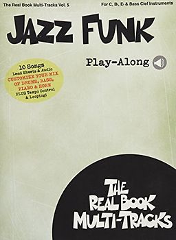 Jazz Funk Play-Along - Real Book Multi-Tracks Vol. 5 Book with Online Media