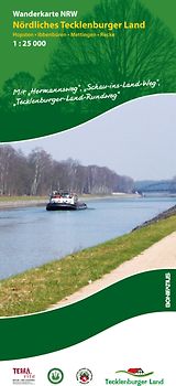 Wanderkarte NRW: Nördliches Tecklenburger Land