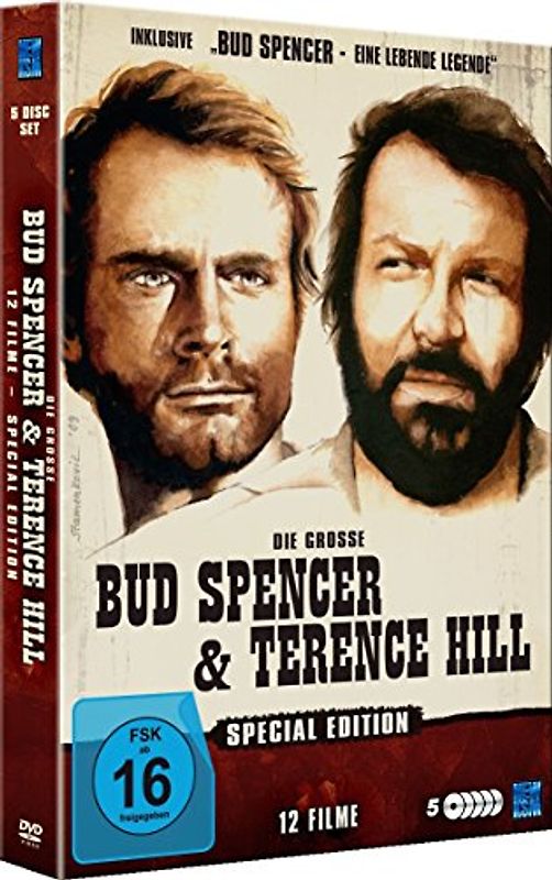 Die Grosse Bud Spencer & Terence Hill Special Edition [12 Filme auf 5 DVDs] DVD