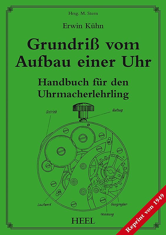 Grundriß vom Aufbau einer Uhr