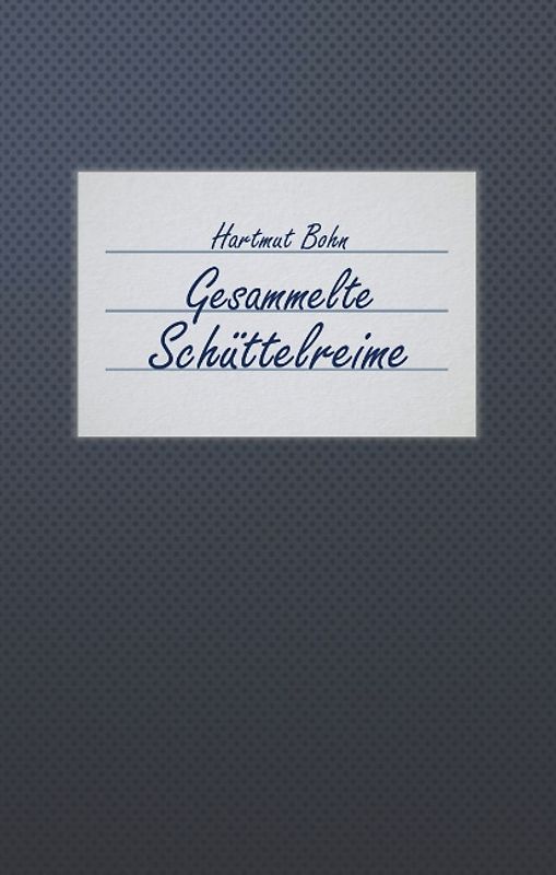 Gesammelte Schüttelreime